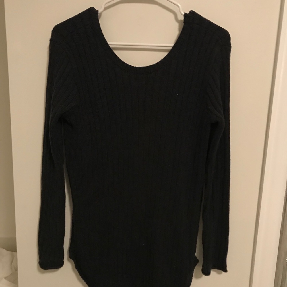 Navy P.S. Erin Wasson size medium sweater